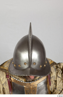  Photos Medieval Guard in plate armor 2 Historical Medieval soldier head helmet plate armor 0009.jpg